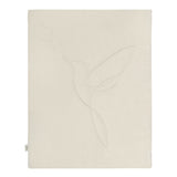 Baby blanket Bird - cream