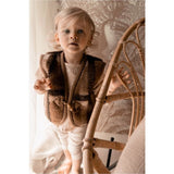 Alwero Bodywarmer Alpen junior KRATA bruin