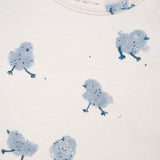 Printed jersey LS T-shirt - Chick detail