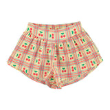 shorts - light yellow w/ cherries allover