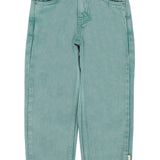 unisex trousers - washed green