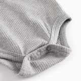 Body LS - Modal Melange - Light Grey Melange