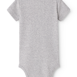 Body SS - Modal Melange - Light Grey Melange
