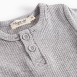 Body SS - Modal Melange - Light Grey Melange