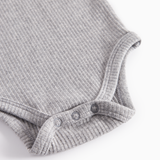 Body SS - Modal Melange - Light Grey Melange