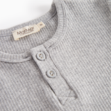 Tee LS - Modal Melange - Light Grey Melange