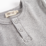 Tee SS - Modal Melange - Light Grey Melange
