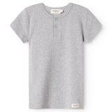 Tee SS - Modal Melange - Light Grey Melange