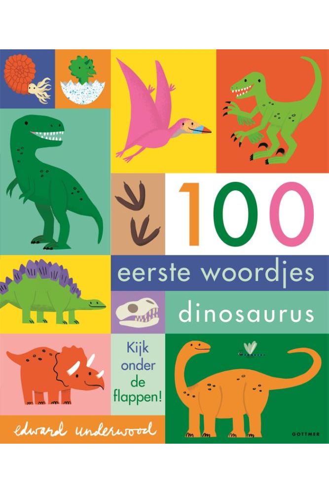 100 eerste woordjes dinosaurus - Deborah Underwood van Gottmer | Kids Conceptstore Le Fanfare