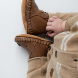 Kapi Classic Booties | Bear - Cognac Classic Leather