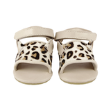 Alina Leopard Ivory Classic Leather