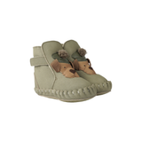 Junus Booties | Terrier - Stone Nubuck