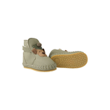 Junus Booties | Terrier - Stone Nubuck