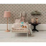 Vintage bed, Miniature - purple