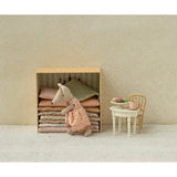 Vintage side table, Mouse - Off white