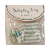 Toothbrush set in bag, Mouse - Blue stripe