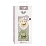 Colour 2 Pack - round - Ivory/Sage