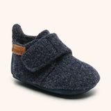 Baby Wool Home Shoe Blue