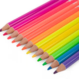 12 neonkleurpotloden - Les Schmouks van Moulin Roty | Kids Conceptstore Le Fanfare