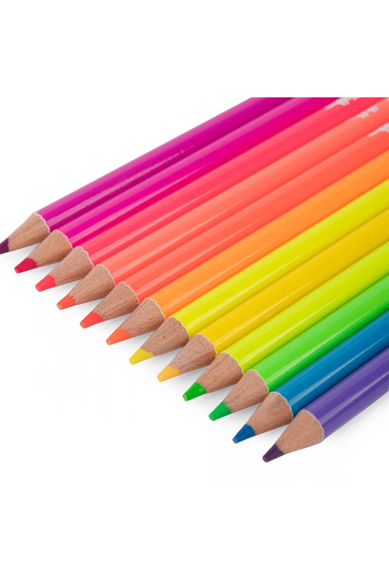 12 neonkleurpotloden - Les Schmouks van Moulin Roty | Kids Conceptstore Le Fanfare