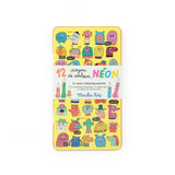 12 neonkleurpotloden - Les Schmouks van Moulin Roty | Kids Conceptstore Le Fanfare