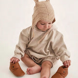 Bisgaard baby star home shoe - cognac