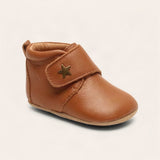 Bisgaard baby star home shoe - cognac