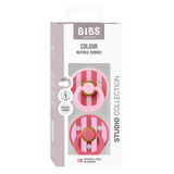 BIBS Studio Colour Block 2 pack - Baby Pink Coral mix