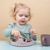 Peekaboo dinner set Deer friends Powder