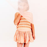 Xelmo cotton sleeveless top - orange