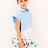 Whizz queen skirt - cat bleu