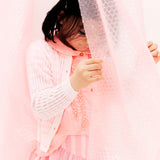 Xerox cotton cardigan - blush