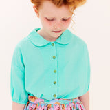 Xanon glam shirt - icegreen