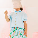 Xanon glam shirt - breeze