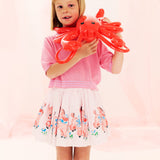 Whizz queen skirt - lambs pink