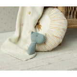 Lullaby friends, Rhino rattle - Dusty blue