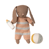 Bunny set, Micro - Brown - Dusty rose