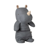 Safari friends, Rhino, Medium - Dusty blue
