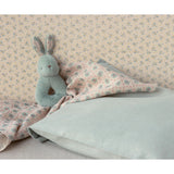 Rabbit rattle set - Mint