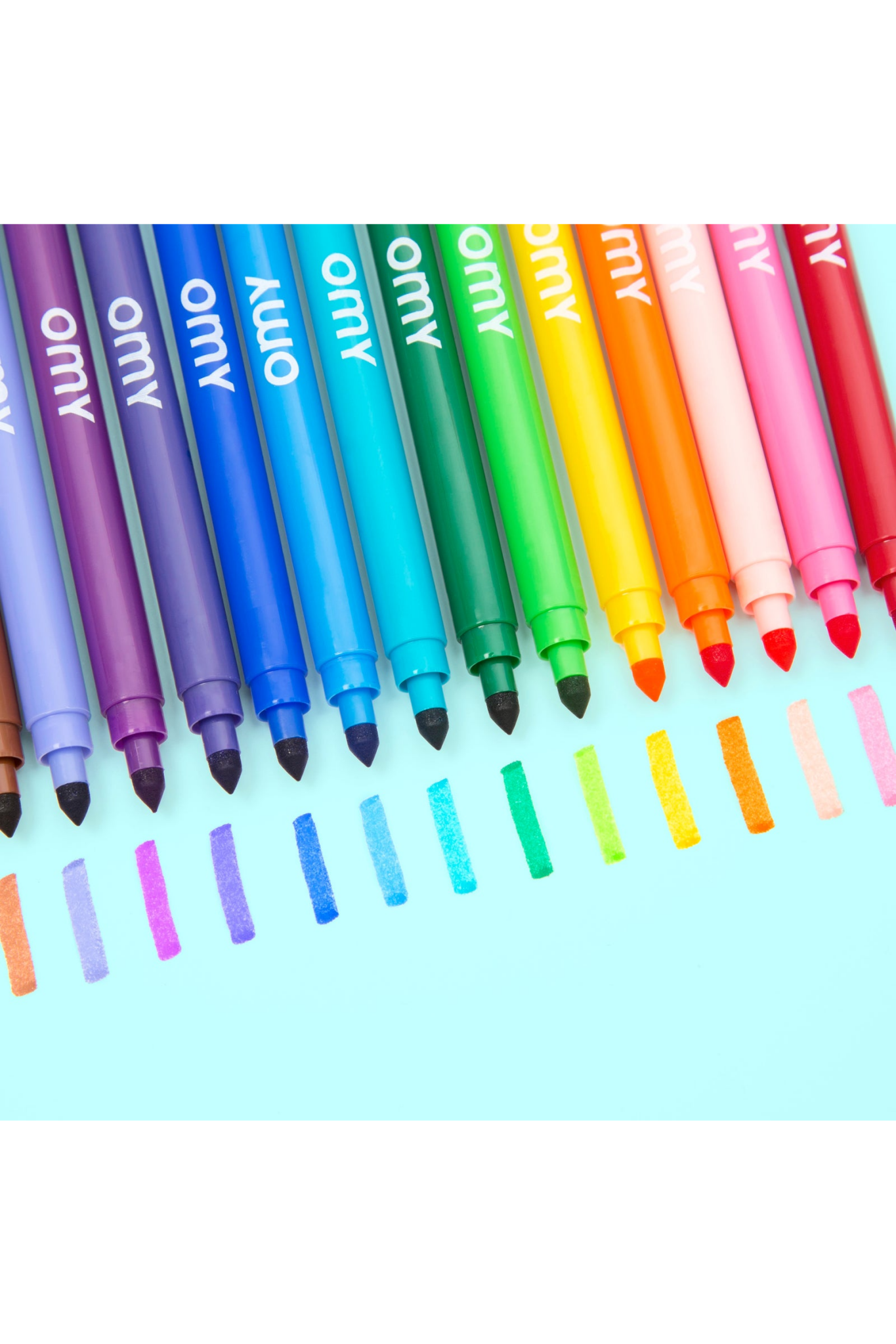 16 MARKERS - WASHABLE van OMY | Kids Conceptstore Le Fanfare