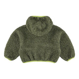 Zidea furlip jacket - Green