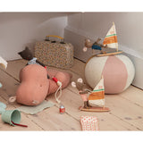 Beach Mice. Surfer Little Brother