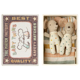 Twins, Baby Mice In Matchbox