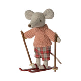 Winter Mouse With Ski Set, Big Sister