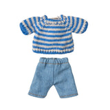 Knitted sweater and pants, Big brother mouse