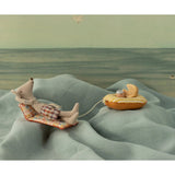 Beach mouse with air mattress, Dad - Flower