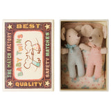Twins, Baby mice in matchbox - Checker