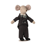 Wedding mice couple in box, Mum and Dad
