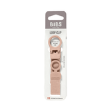 BIBS Pacifier Clip LOOP - Blush