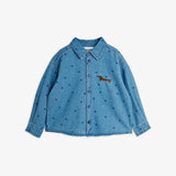Lw denim dots aop ls shirt - Blue